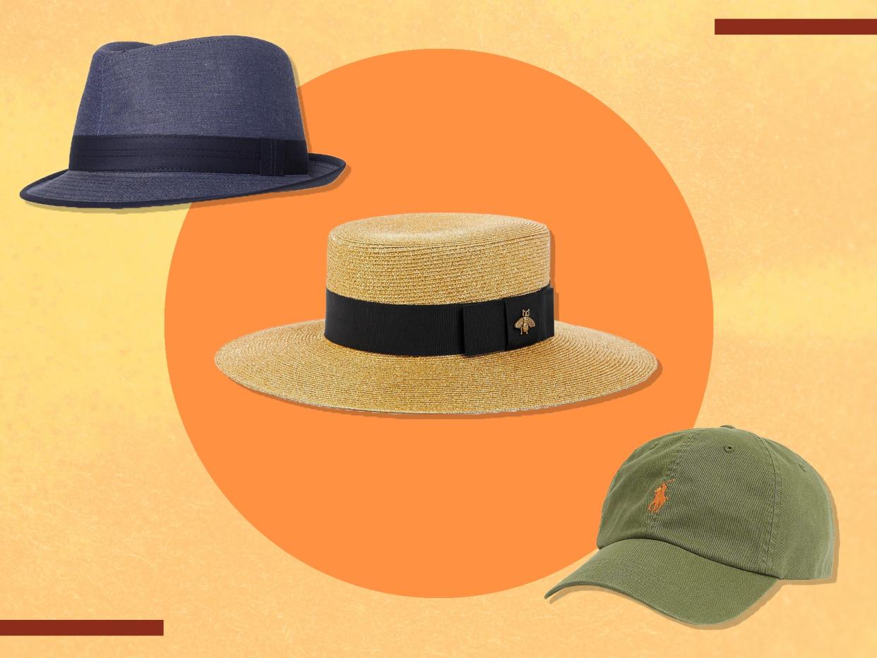 Slather on lashings of that essential SPF, for sure, but topping yourself off with a shade-giving hat is an essential line of defence at the beach (iStock/The Independent)