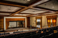 <p>Another view from the balcony of the school auditorium. (Photo: Leland Kent/Caters News) </p>