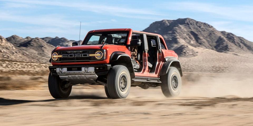 2022 Ford Bronco Raptor.