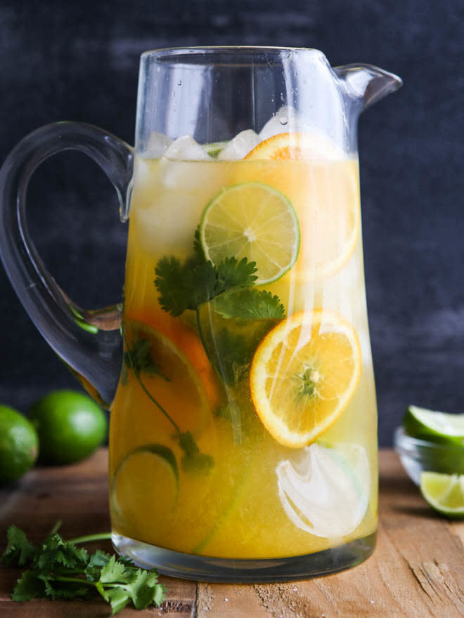 <strong>Get the <a href="https://www.completelydelicious.com/margarita-sangria/" target="_blank">Margarita Sangria</a> recipe from Completely Delicious</strong>