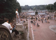 <p>Fiesta Folklorica, Bethesda Terrace, Central Park, Manhattan, 1978. (Photograph by unknown photographer/NYC Parks Photo Archive/Caters News) </p>