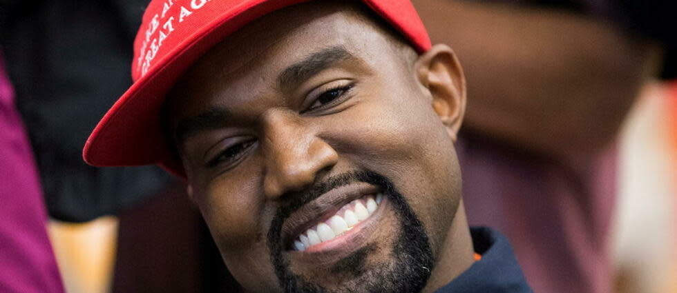 Kanye West avait vu ses comptes sanctionnés sur Instagram et Twitter après des publications jugées antisémites.  - Credit:MICHAEL REYNOLDS / EPA