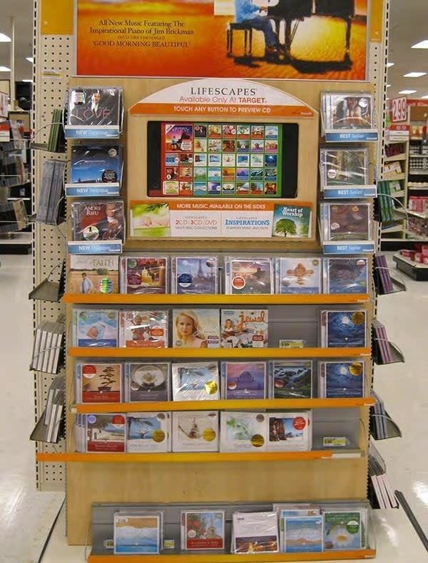 A CD display