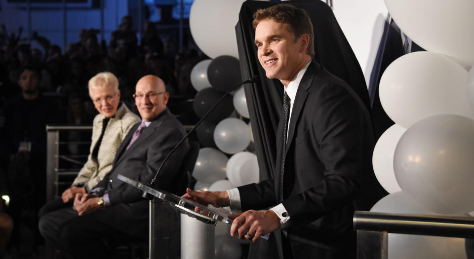 Luc Robitaille took over as president of the Kings in 2007. (Getty).