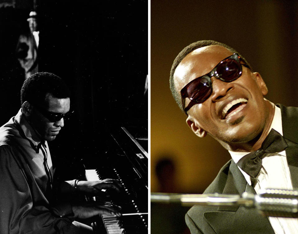 RAY CHARLES VS. JAMIE FOXX