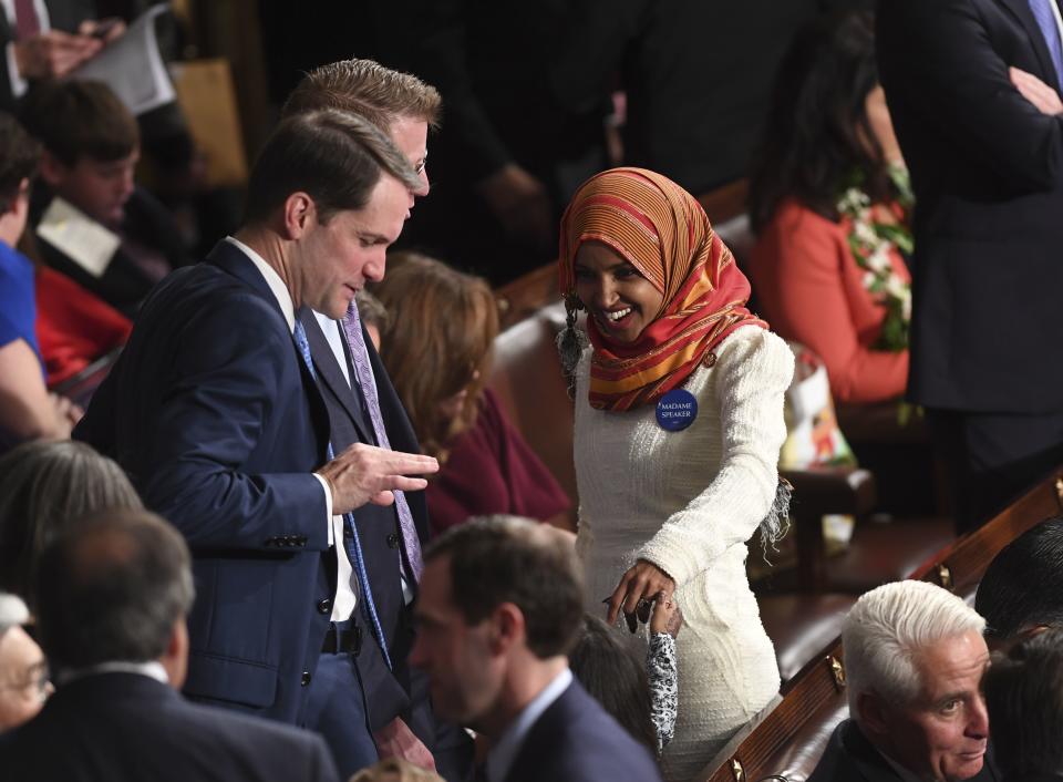 Rep. Ilhan Omar (D–Minn.)