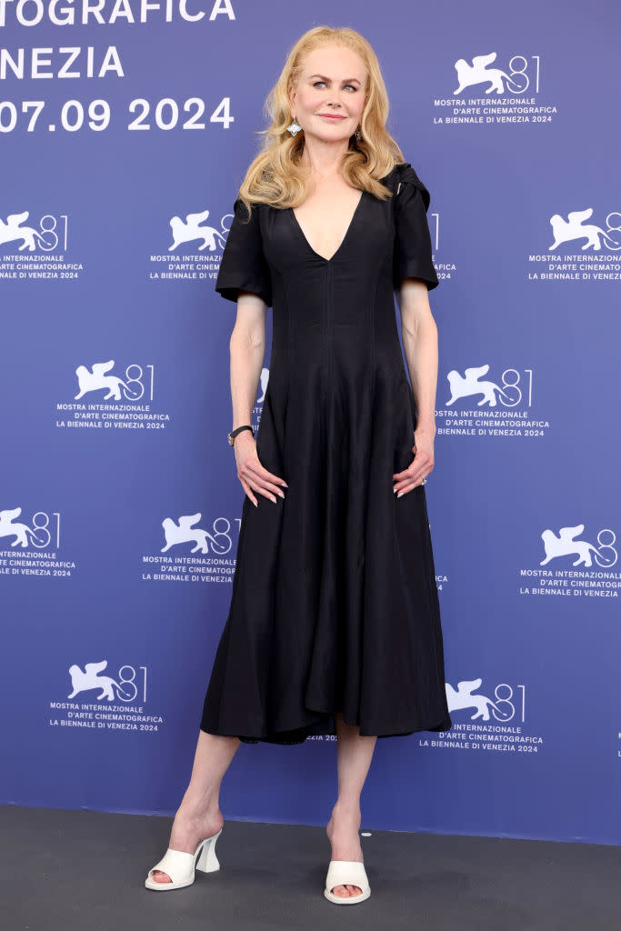 Nicole Kidman Gets Sculptural in Schiaparelli Couture at ‘Babygirl’ Red