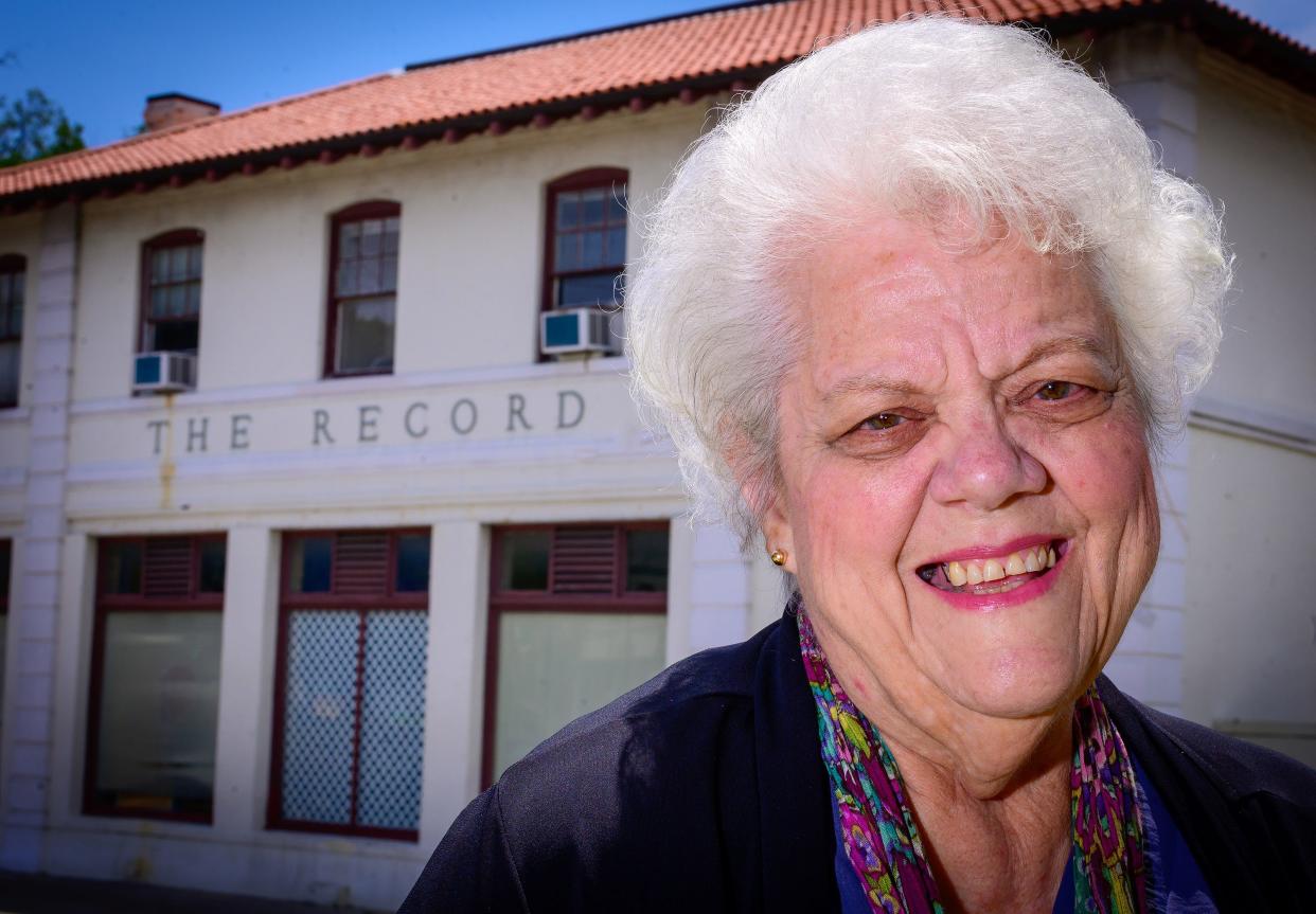 On Monday, May 23, 2022, the City of St. Augustine presented retired long-time St. Augustine Record editor Margo Cox Pope with the 2022 Adelaide Sanchez Award for Historic Education and Interpretation. 