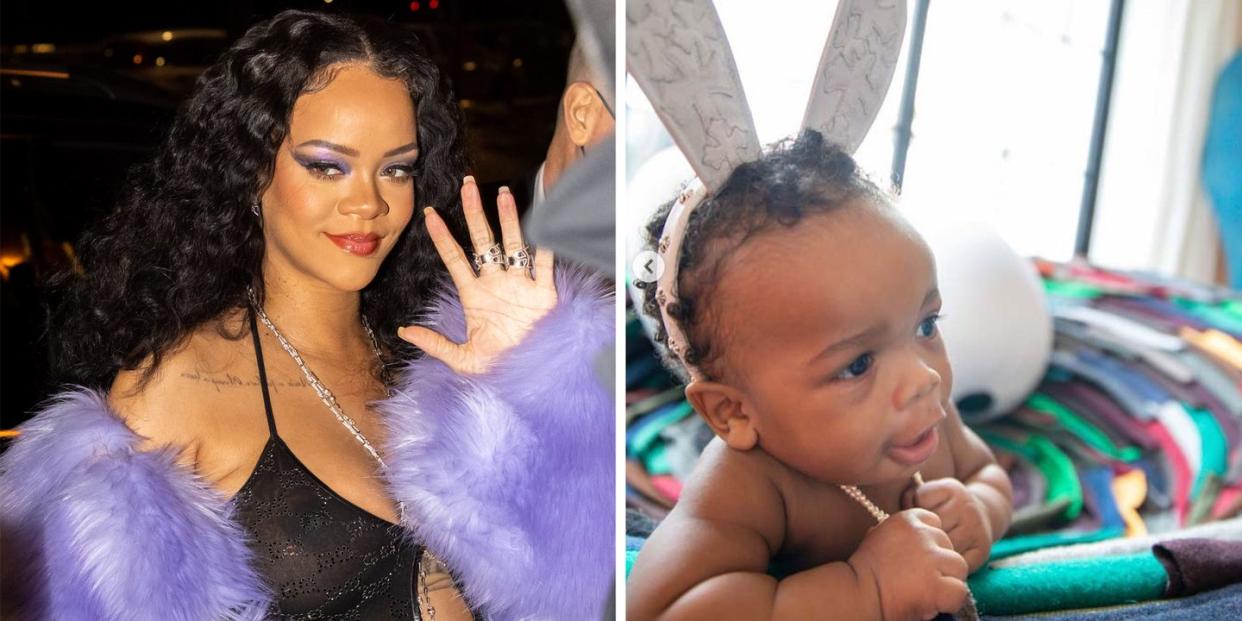 rihanna and her son