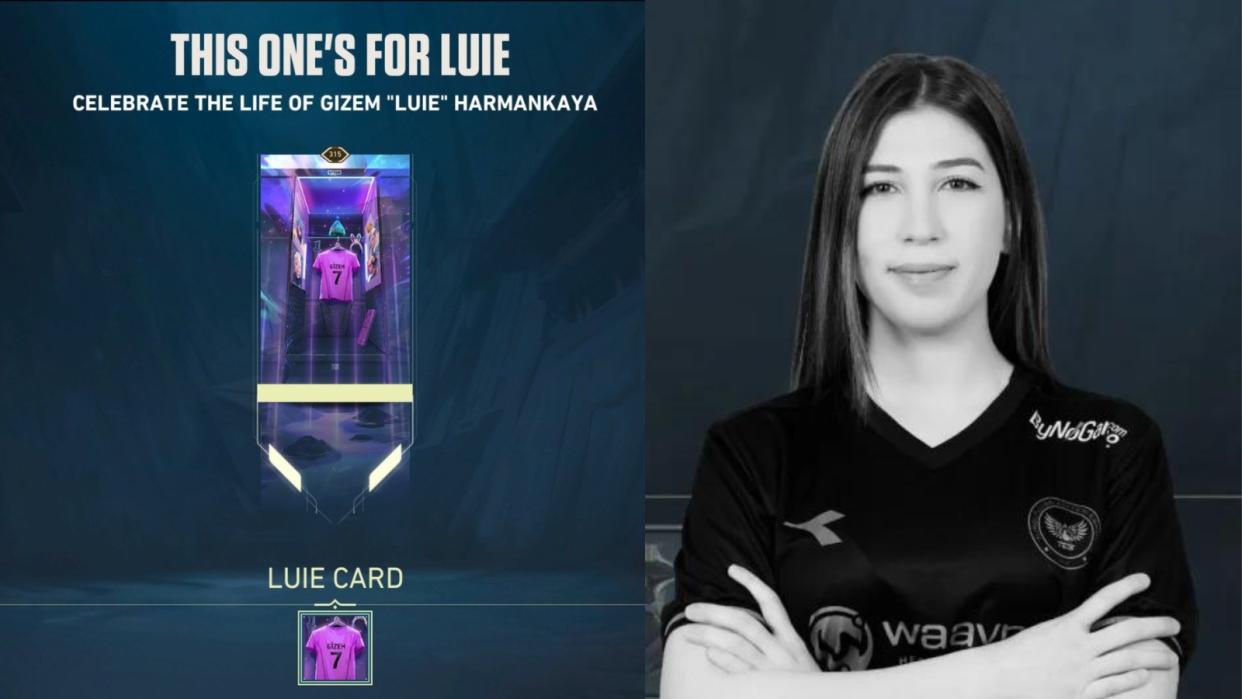 The new player card is Riot's second tribute to the late VALORANT Pro Luie, who died in the earthquake in Turkey last February.