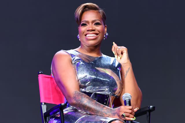 <p>Arturo Holmes/Getty</p> Fantasia Barrino on June 30, 2023