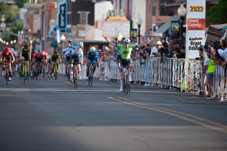 <span class="article__caption">Stites won his second stage of the race.</span> (Photo: Tour of the Gila)