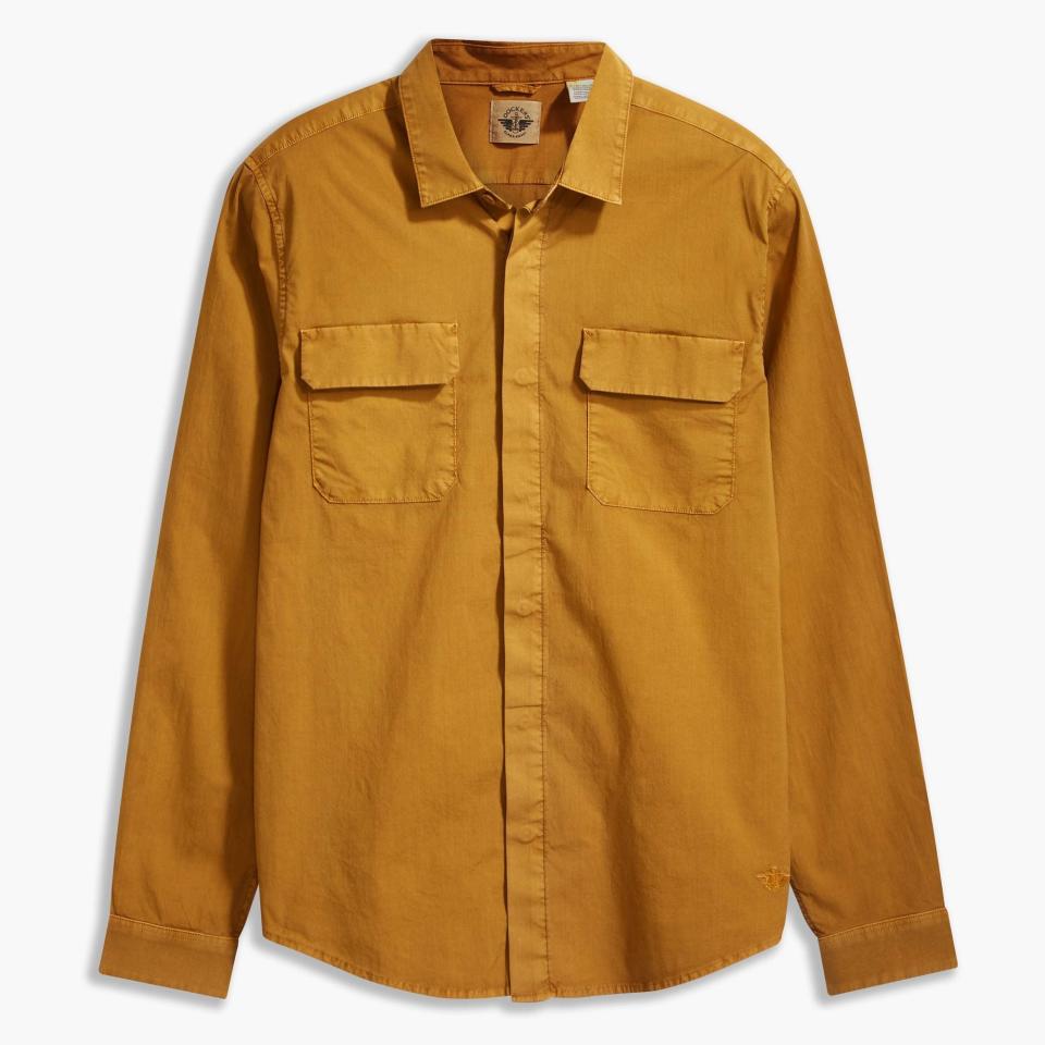 Sustainable Utility Button-Up Shirt