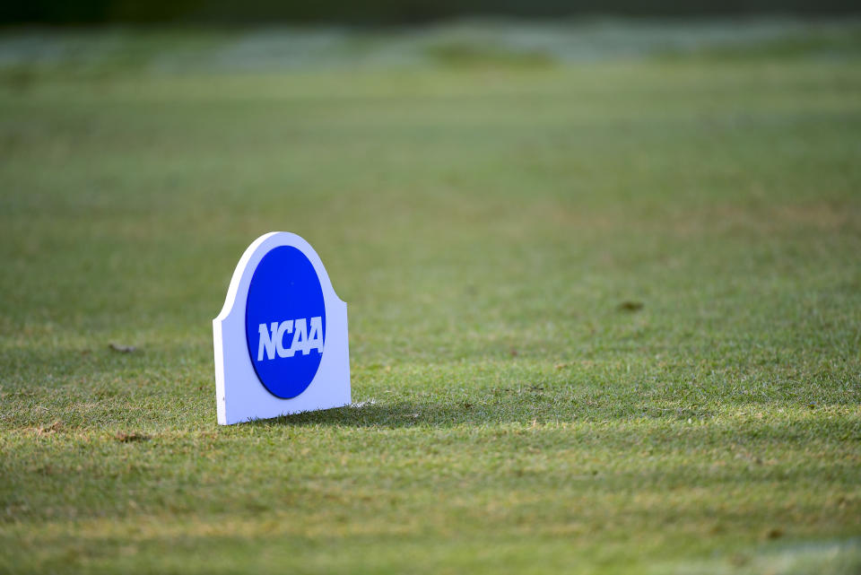 HOUSTON, TX - MAY 17: The Division III Women's Golf Championship held at the Bay Oaks Country Club on May 17, 2019 in Houston, Texas. (Photo by Justin Tafoya/NCAA Photos via Getty Images)