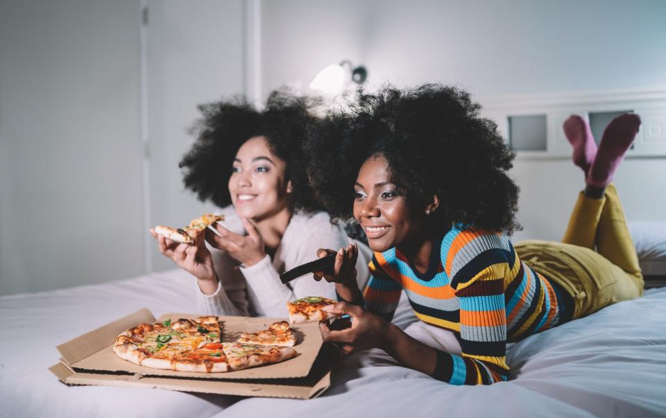 <p>No luck with Cupid or happily single this year? Don’t fret. Plan a memorable Galentine’s Day movie night with your girls to celebrate unconditional love and friendship. There's no better time than the day before Valentine's Day to indulge in <a href="https://www.goodhousekeeping.com/holidays/valentines-day-ideas/g1409/best-valentines-day-chocolates/" rel="nofollow noopener" target="_blank" data-ylk="slk:delicious chocolates;elm:context_link;itc:0;sec:content-canvas" class="link ">delicious chocolates</a>, heart-shaped candies and other <a href="https://www.goodhousekeeping.com/holidays/valentines-day-ideas/g872/valentines-treats/" rel="nofollow noopener" target="_blank" data-ylk="slk:tasty treats;elm:context_link;itc:0;sec:content-canvas" class="link ">tasty treats</a> while streaming your favorite Galentine’s Day flicks with your sister, best friend or other special women in your life.</p><p>Even if you have a romantic partner that you plan to spend February 14th with, don’t let that stop you from carving out quality time with your girlfriends. Trust us, fictional character Leslie Knope, from <em>Parks and Recreation</em>, was onto something when she coined the <a href="https://www.goodhousekeeping.com/holidays/valentines-day-ideas/a30390455/what-is-galentines-day-parks-and-rec/" rel="nofollow noopener" target="_blank" data-ylk="slk:gal-pal holiday;elm:context_link;itc:0;sec:content-canvas" class="link ">gal-pal holiday</a> on the hit television series. </p><p>Why not shower your special female squad with adoration and appreciation on the eve of the most love-filled day of the year? Bonding over lighthearted, female-centric movies in a space decorated in adorable <a href="https://www.goodhousekeeping.com/holidays/valentines-day-ideas/g2020/easy-valentines-day-craft-ideas/" rel="nofollow noopener" target="_blank" data-ylk="slk:DIY Valentine’s Day crafts;elm:context_link;itc:0;sec:content-canvas" class="link ">DIY Valentine’s Day crafts</a> and decorations is a fun and delightful way to show how much you care. Plus, add a nice touch by giving your guests a thoughtful <a href="https://www.goodhousekeeping.com/holidays/valentines-day-ideas/g30394322/best-galentines-day-gifts/" rel="nofollow noopener" target="_blank" data-ylk="slk:Galentine’s Day gift;elm:context_link;itc:0;sec:content-canvas" class="link ">Galentine’s Day gift</a> to keep the lovefest going. </p><p>From classic romantic comedies like <em>Pretty Woman</em> to hilarious newer hits like <em>Girls Trip</em>, we’ve rounded up some of the <strong>best Galentine’s Day films</strong> with female leads to keep you and your friends entertained. </p><p>So, grab your cushy pillows, popcorn, and get ready for a cozy, unforgettable night dedicated to love and friendship.</p>