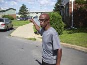 FILE - In this Aug. 1, 2015, file photo, James Patterson discusses a two-day search that located his daughter Jenea Patterson, as he stands near the family's home in Wilkes-Barre, Pa. New Jersey Superior Court Judge Mitzy Galis-Menendez is scheduled to rule Monday, Feb. 13, 2017, on whether a police officer had probable cause to stop a truck at the Holland Tunnel in June 2016, that contained a cache of weapons, arresting three Pennsylvania residents who said they were on a rescue mission to save Jenea Patterson from a New York heroin den. But the story has already ended tragically for the teen: James Patterson said his daughter died of an apparent drug overdose. (James Halpin/The Citizens' Voice via AP, File)