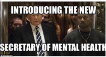 <p>Kanye para secretario de Salud Mental. </p>