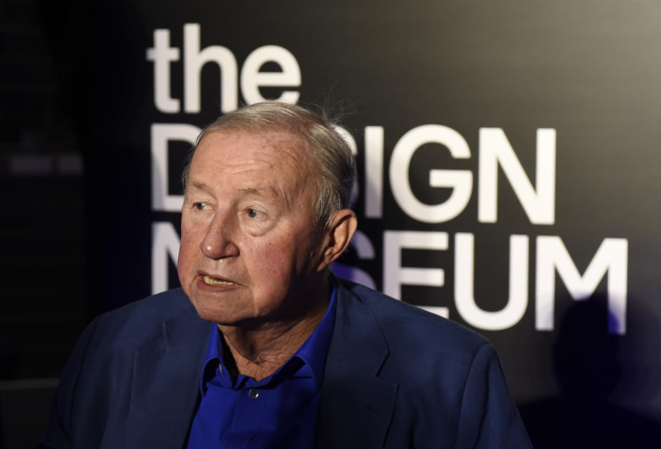 LONDON, ENGLAND - NOVEMBER 22: Sir Terence Conran attends the launch of the new Design Museum co-hosted by Alexandra Shulman, Sir Terence Conran & Deyan Sudjic on November 22, 2016 in London, United Kingdom. (Photo by David M. Benett/Dave Benett/Getty Images)