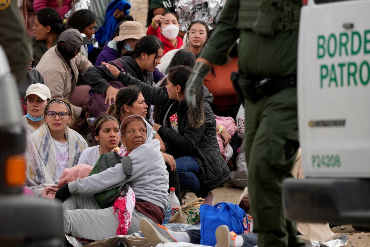 Title 42 Immigration Asylum (Copyright 2023 The Associated Press. All rights reserved)