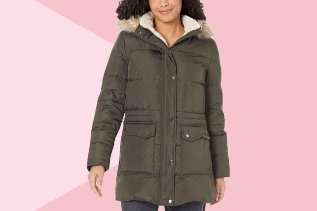 girls a&f ultra belted parka, girls clearance