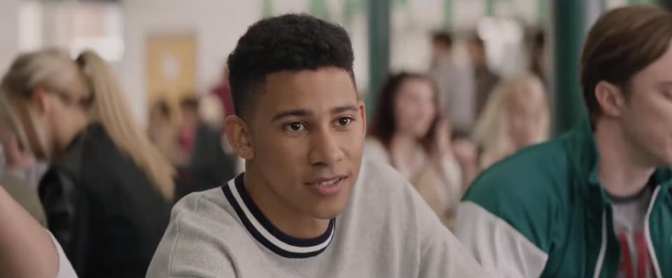 Keiynan Lonsdale as Bram in Love, Simon