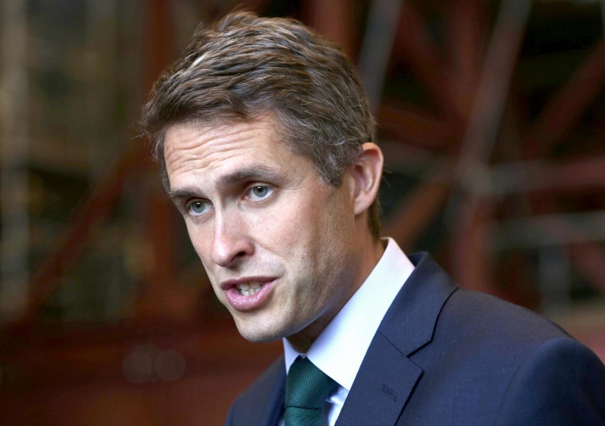 Gavin Williamson: 'I am very concerned' (PA)