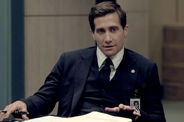 <p>Apple TV+</p> Jake Gyllenhaal as Rusty Sabich in 'Presumed Innocent'