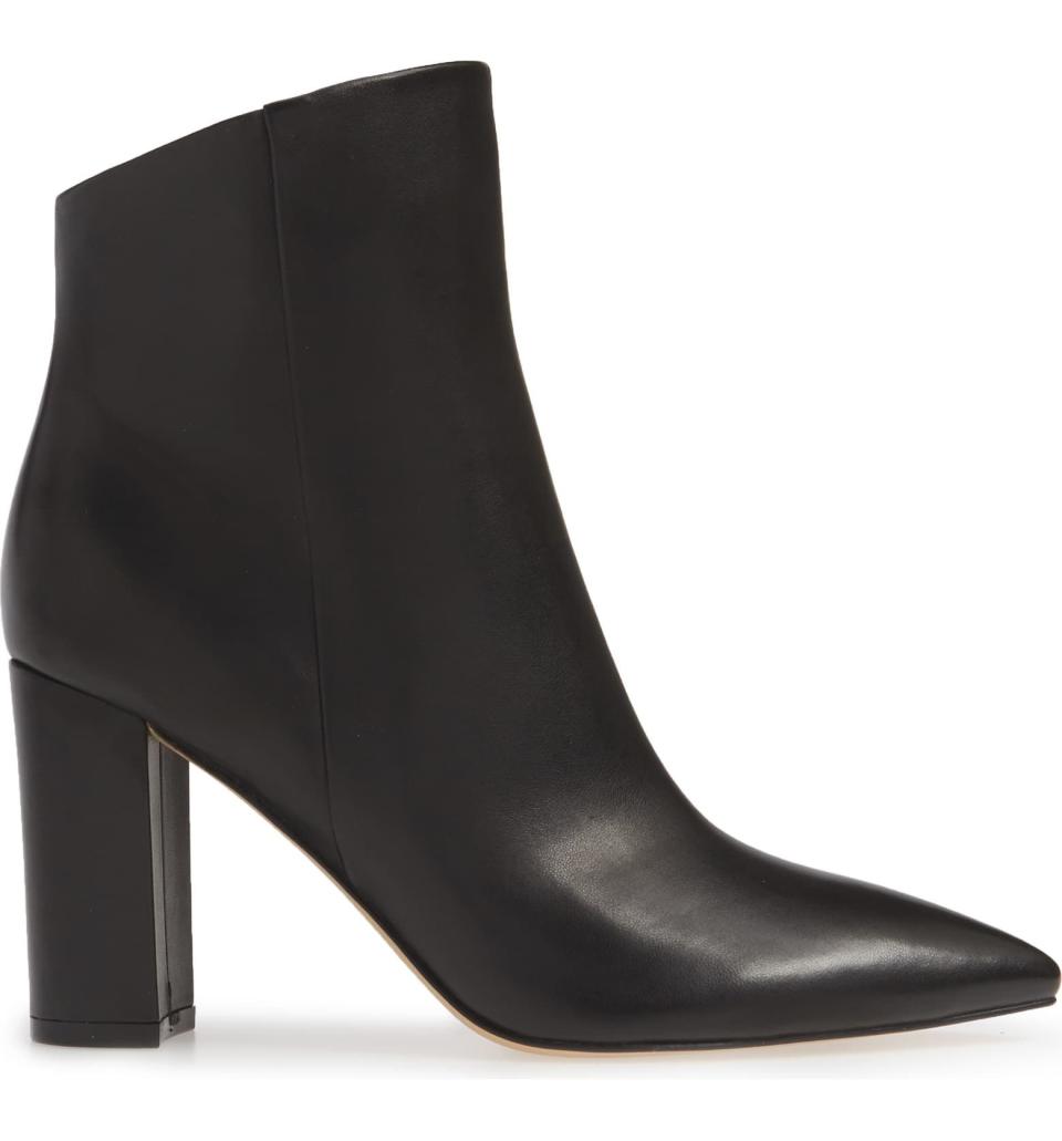 4) Leather Ankle Boots