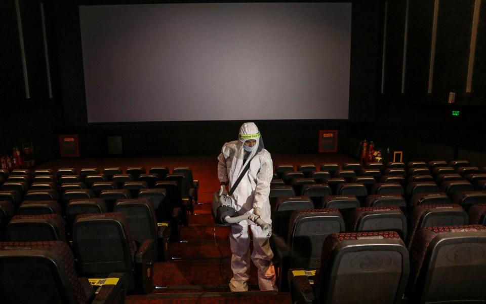 Cinemas across Britain will once again close their doors from Thursday, thanks to lockdown rules - Shutterstock