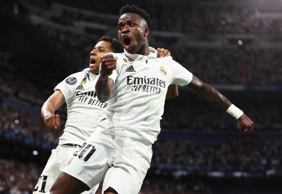 Vinicius woke up the Bernabeu with his stunning strike (Getty Images)