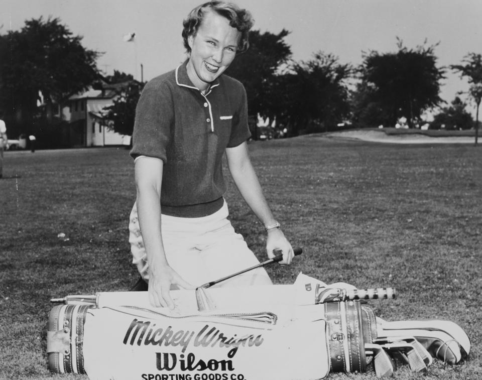 Mickey Wright is widely considered the greatest female golfer ever. (PGA of America via Getty Images)