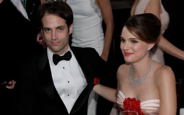 68th ANNUAL GOLDEN GLOBE AWARDS — Pictured: (l-r) Benjamin Millepied and Natalie Portman during the 68th Annual Golden Globe Awards held at the Beverly Hilton Hotel on January 16, 2011 (Photo by Paul Drinkwater/NBCU Photo Bank/NBCUniversal via Getty Images via Getty Images)