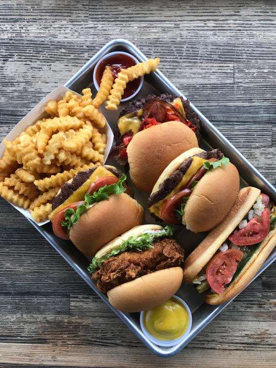 Burgers galore. (PHOTO: Shake Shack)