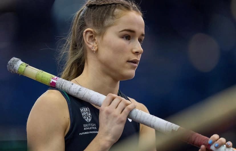 Sophie Ashurst is coached by former vaulter Kate Rooney and has at times trained with British record holder Holly Bradshaw