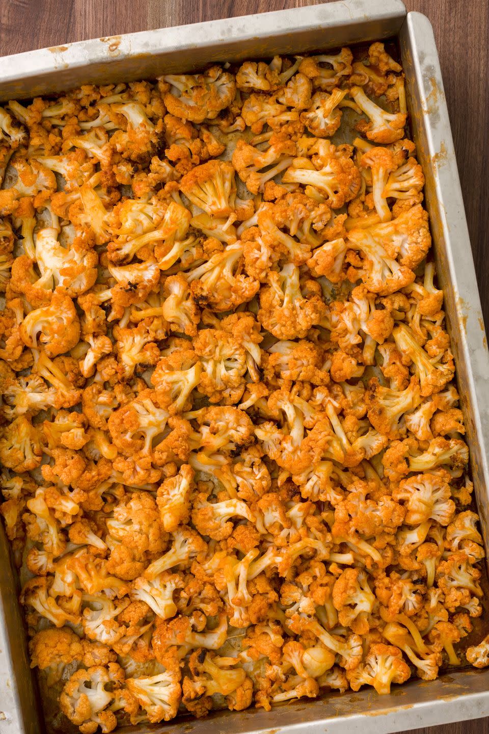 Buffalo Roasted Cauliflower