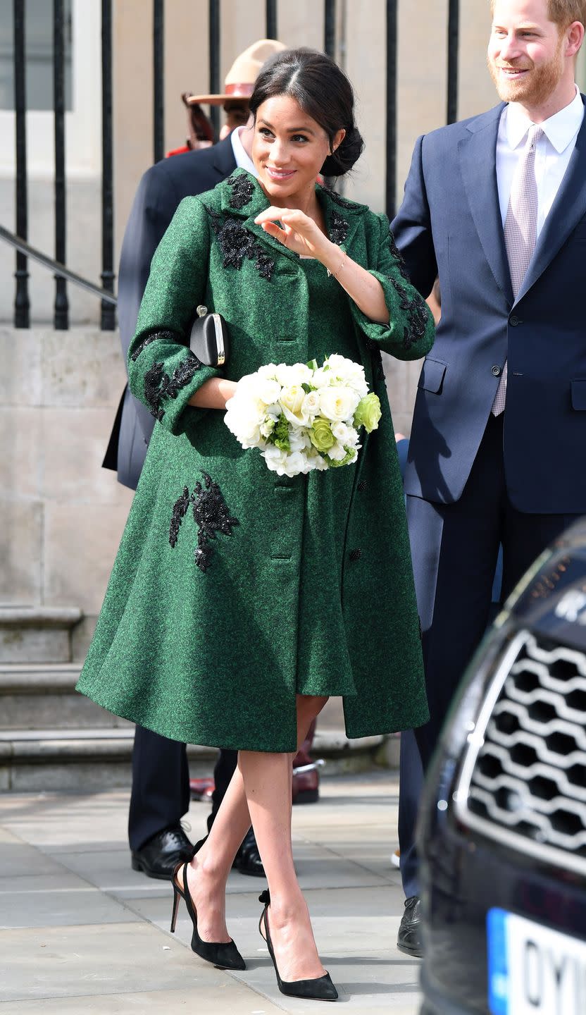 Meghan in Emerald Green