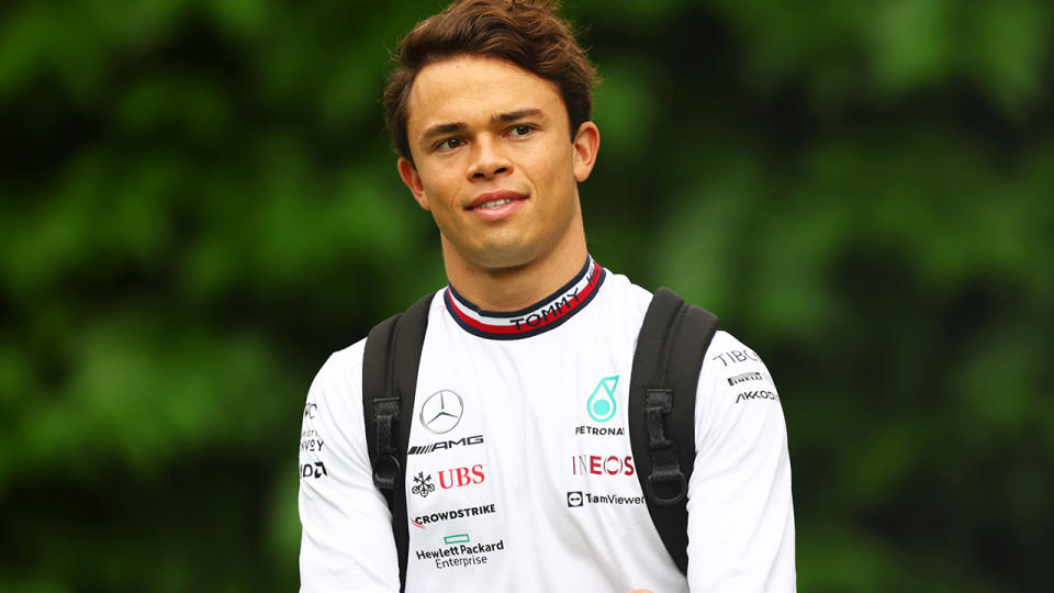 Nyck de Vries is pictured at the Singapore Grand Prix.