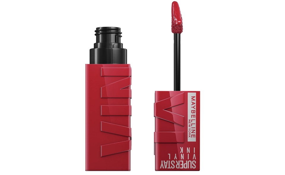 Labial líquido Vinyl Ink de larga duración de Maybelline (Wicked). (Foto: Amazon)