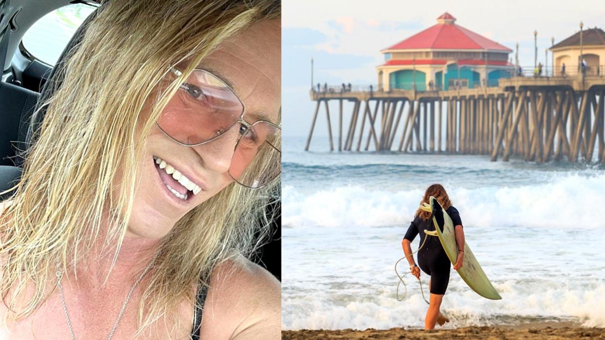 Sasha Jane Lowerson Trans Surfer Barred From Competition Huntington Beach