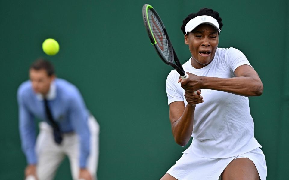 Venus Williams to team up with Jamie Murray after shock Wimbledon entry - AFP VIA GETTY IMAGES