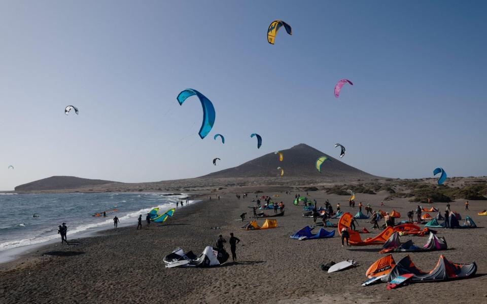 Playa del Médano is one of the best beaches for watersports