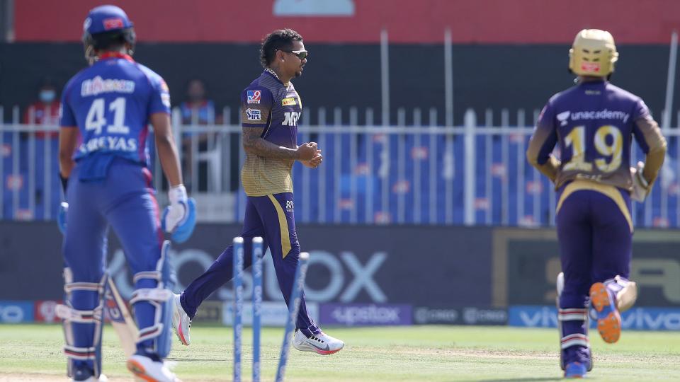 <div class="paragraphs"><p>Sunil Narine picked 2 wickets for KKR against DC</p></div>