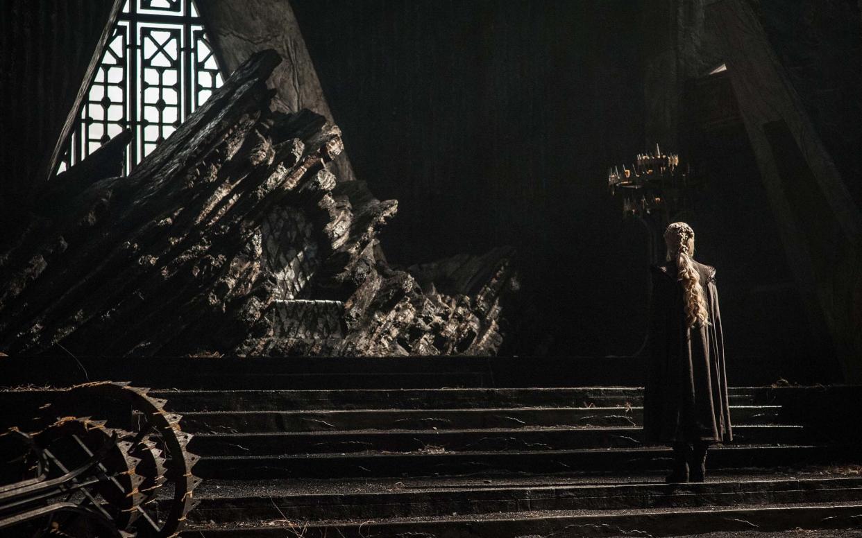 Emilia Clarke as Daenerys Targaryen in Game of Thrones season seven