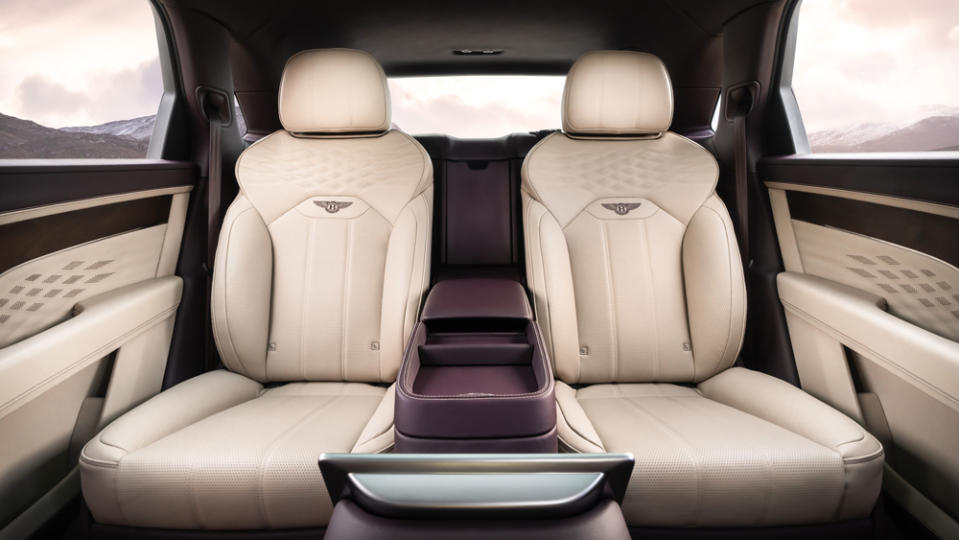 Bentley’s rear Airline Seats move in 22 different ways and can apply 177 individual pressure changes over a three-hour period. - Credit: Bentley Motors Limited