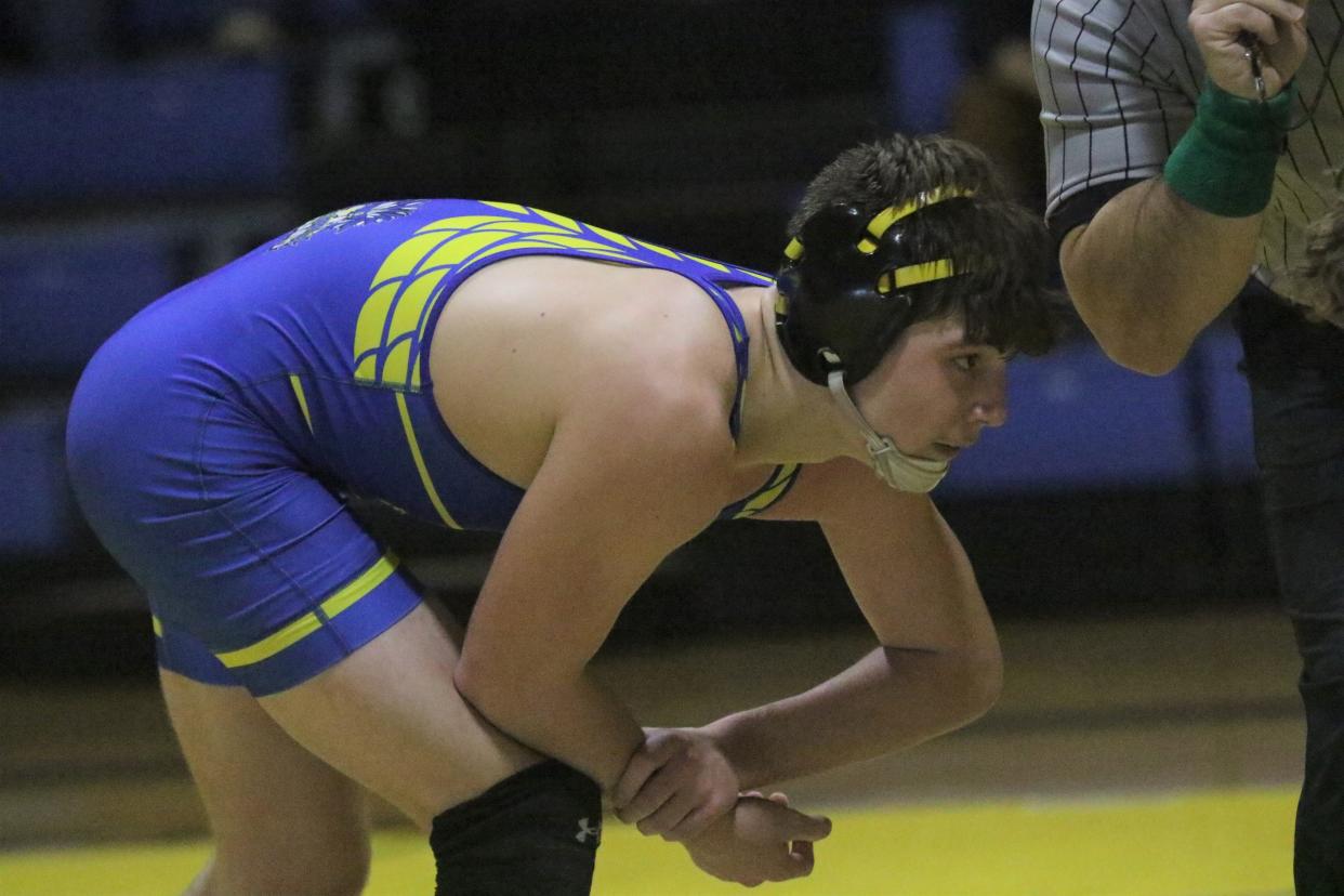 Ontario's Jacob Ohl punched his ticket to the district tournament on Saturday.