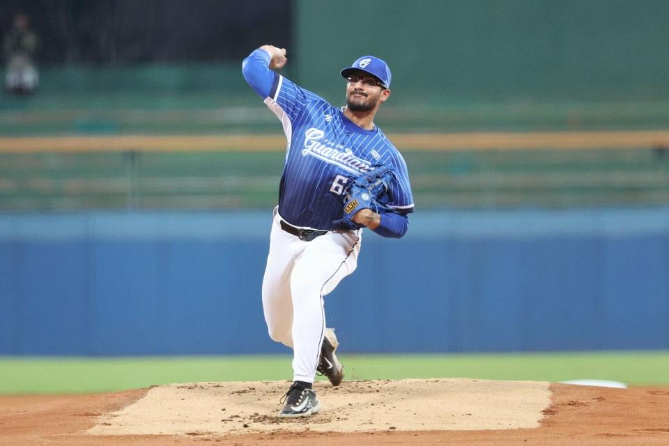 富邦悍將先發投手羅戈。圖 / 翻攝自Fubon Guardians 富邦悍將棒球隊官方粉專