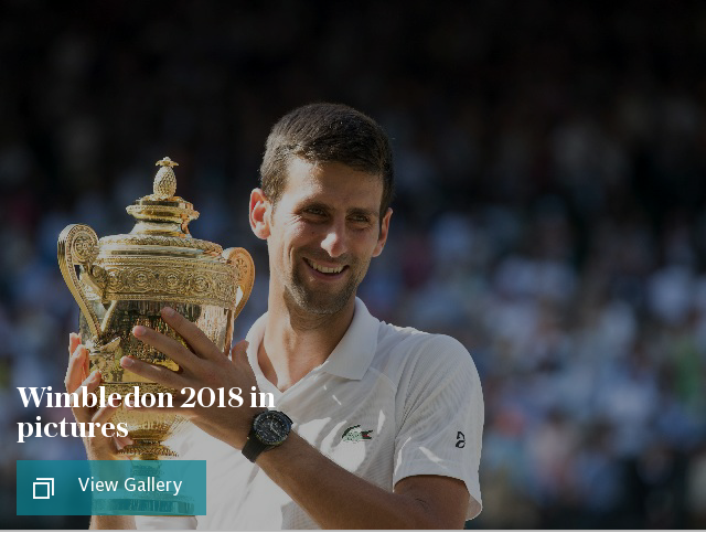 Wimbledon 2018 in pictures