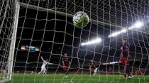 Football Soccer - FC Barcelona v Real Madrid - La Liga - Camp Nou, Barcelona - 2/4/16 Barcelona's Gerard Pique looks dejected after Real Madrid's Cristiano Ronaldo (Not pictured) scored their second goal Reuters / Juan Medina Livepic