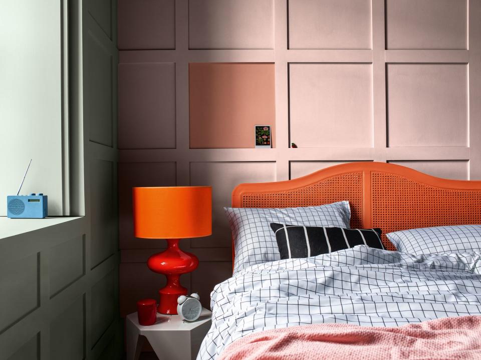 <p>Panelled walls have topped the list with 65 per cent of the posts analysed featuring them. <a href="https://www.housebeautiful.com/uk/renovate/diy/a35288060/how-to-panel-wall/" rel="nofollow noopener" target="_blank" data-ylk="slk:Wall panelling;elm:context_link;itc:0;sec:content-canvas" class="link ">Wall panelling</a> has seen a real resurgence in recent years – it's available in a range of styles and mouldings to suit your tastes, from subtle tongue and groove to elegant geometric designs.</p><p>Why is it so popular? It can create an instant look of sophistication whilst covering up or hiding uneven walls to create a clean slate on which to paint, as well as protecting your walls from general wear and tear.</p><p>However, if you're not quite ready to tackle DIY on your walls, you can get the panelled wall effect by adding some primed MDF boards and painting over it. Or, you can create the same effect with two similar shades of paint. Alternatively, skip painting altogether and get wood panel effect wallpaper, like this design from <a href="https://go.redirectingat.com?id=127X1599956&url=https%3A%2F%2Fwww.ilovewallpaper.co.uk%2Fwallpaper-c1%2Fclassic-wood-panel-wallpaper-white-p8007%2Fs8158&sref=https%3A%2F%2Fwww.housebeautiful.com%2Fuk%2Fdecorate%2Fwalls%2Fg37445970%2Finstagram-feature-wall-trends%2F" rel="nofollow noopener" target="_blank" data-ylk="slk:I Love Wallpaper;elm:context_link;itc:0;sec:content-canvas" class="link ">I Love Wallpaper</a>.</p>