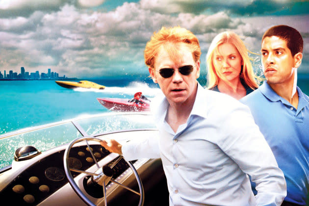 Ermitteln bald nicht mehr in Miami: Horatio Caine (l.), Calleigh Duquesne und Eric Delko (Bild: RTL)